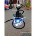 Cachimba de acrílico corta portátil de Shisha del nuevo estilo 2016 con la luz del LED